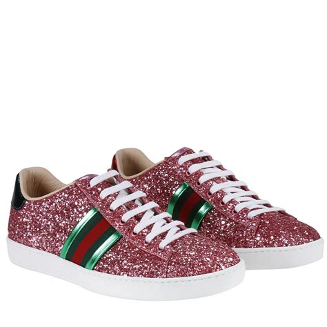 gucci pink suede sneakers|Gucci snakes sneakers.